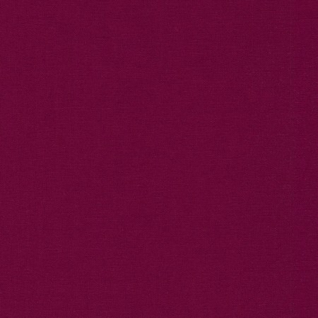 Tissu uni patchwork - Kona Cotton Bordeaux