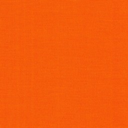 Tissu uni patchwork - Kona Cotton Tangerine