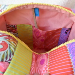 Kit de couture : Trousse de toilette Tulipa création Ecolaines