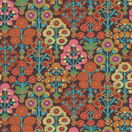 Tissu Kaffe Fassett - Spray brown