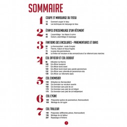 Livre - Le grand cours de couture : Coupe et montage de vêtements, cols et manches