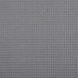 Tissu nid d'abeille - Gris