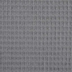 Tissu nid d'abeille - Gris