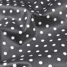 Tissu enduit - Peas anthracite
