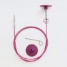 Câble Swivel 360° interchangeable KnitPro : Taille - 40 cm