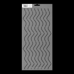 Stencil de patchwork - Good vibrations line