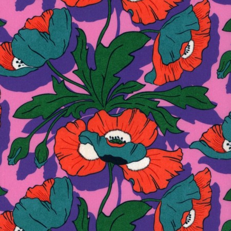 Tissu Liberty - Butterfield Poppy Tissu Liberty - Butterfield Poppy
