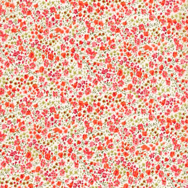 Tissu Liberty - Phoebe rose orange