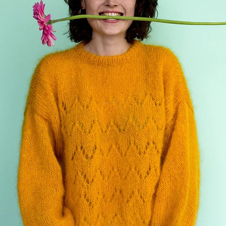 Kit de tricot - Golden Sweater - Ombelle