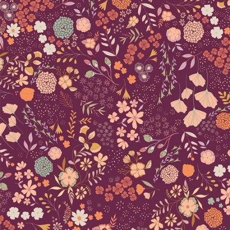 Art Gallery Fabrics - The season of tribute - Blooming ground five