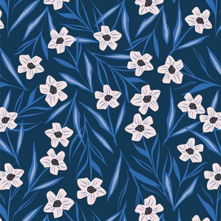 Art Gallery Fabrics - Periwinkles - Periwinkles Everlasting Art Gallery Fabrics - Periwinkles - Periwinkles Everlasting