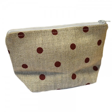 Pochette Soie TigerTie à Pois - Bords Roulés Main Contraste - Mouchoir De Costume 100% Soie 30x30 Cm