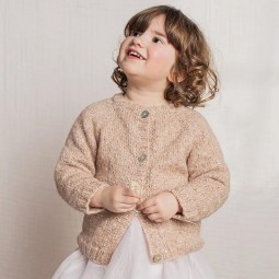 Kit de tricot - Cardigan - Délicatesse