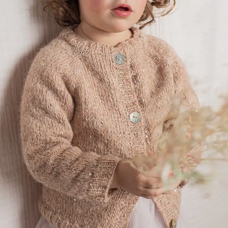 Kit de tricot - Cardigan - Délicatesse Kit de tricot - Cardigan - Délicatesse