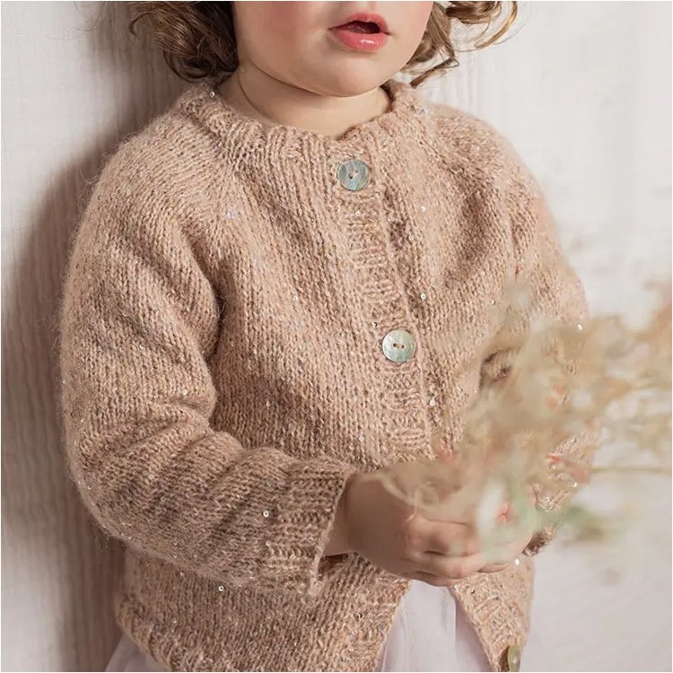 Kit de tricot - Cardigan - Délicatesse
