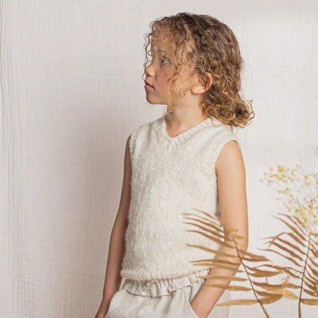 Kit de tricot - Débardeur - Délicatesse Kit de tricot - Débardeur - Délicatesse