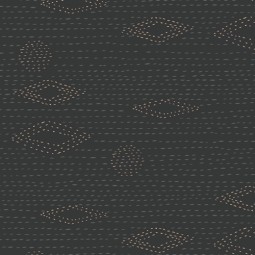 Art Gallery Fabrics - Kismet - Kantha Charcoal