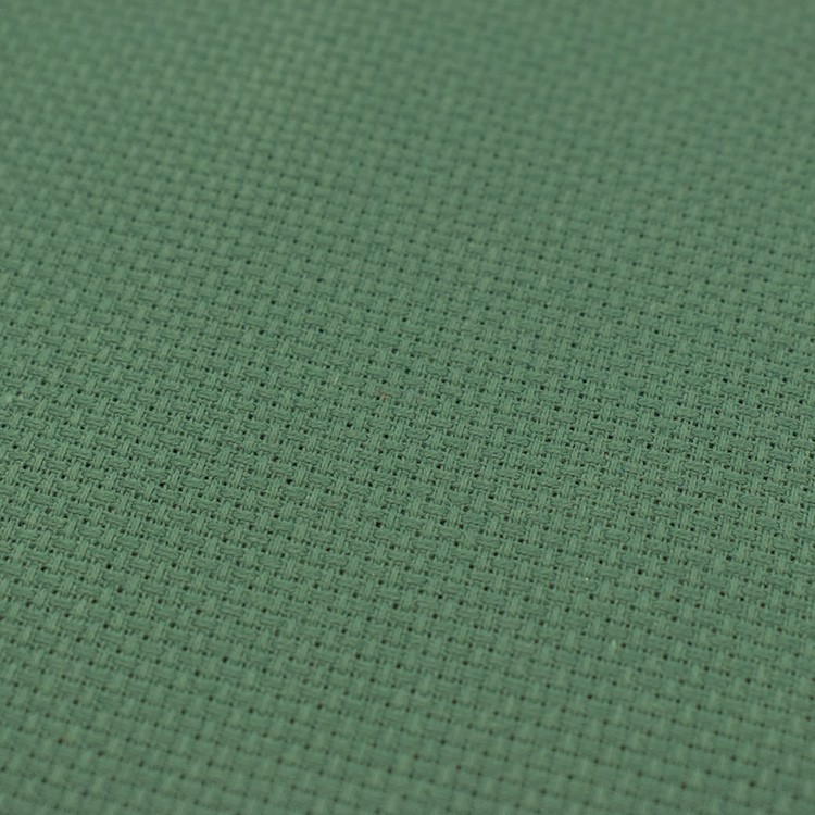 Toile à broder Aïda 5,4 pts/cm - Vert foncé