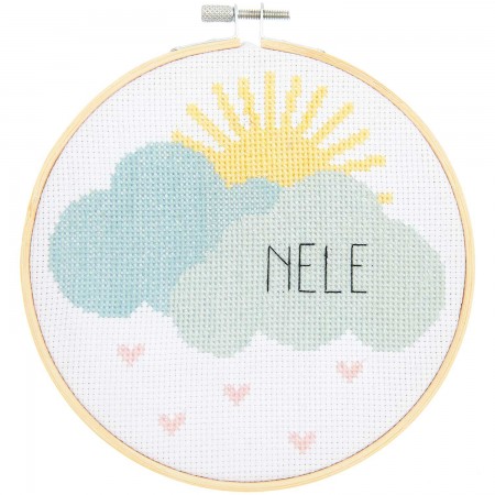 Kit de broderie - Image de naissance Kit de broderie - Image de naissance