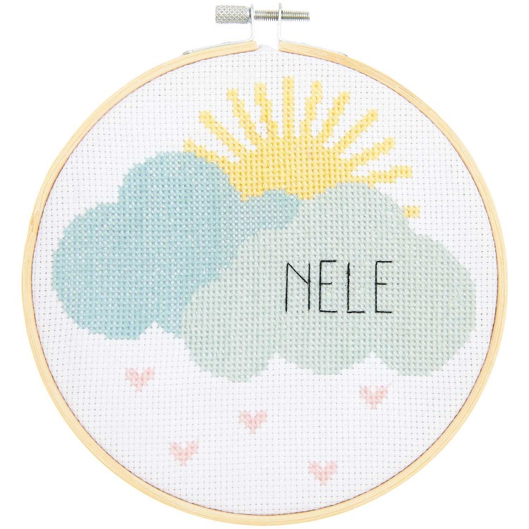 Kit de broderie - Image de naissance