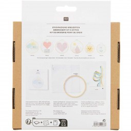 Kit de broderie - Image de naissance