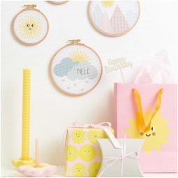 Kit de broderie - Image de naissance