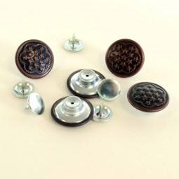 Boutons jeans 17 mm Bronze