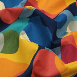 Tissu coton - Sixties