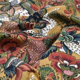Tissu coton - Carmen multicolore