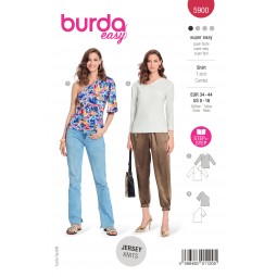 Patron Burda 5900 - T-shirt à superposer