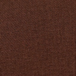 Toile à broder Lugana 10 fils/cm - Marron
