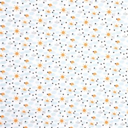 Tissu coton - Cloud