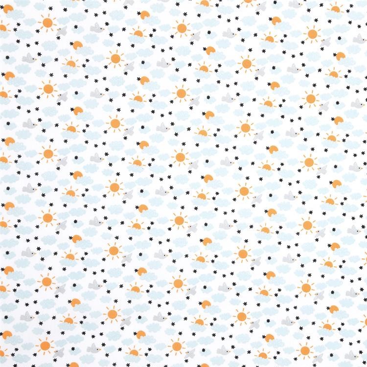 Tissu coton - Cloud
