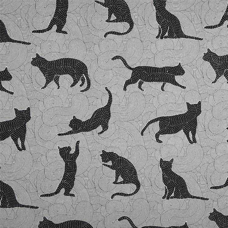 Tissu toile - Huber anthracite