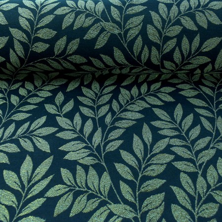 Tissu jacquard - Bois marine Tissu jacquard - Bois marine