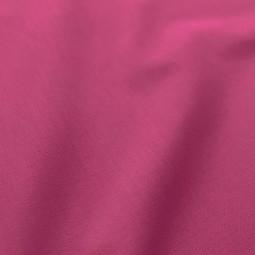 Tissu coton uni - Rose cyclamen