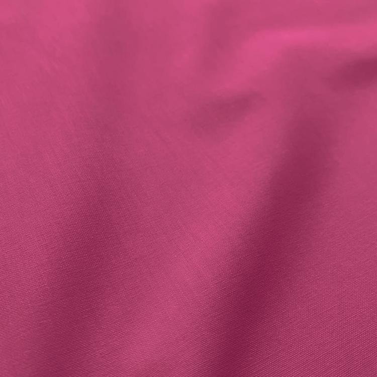 Tissu coton uni - Rose cyclamen
