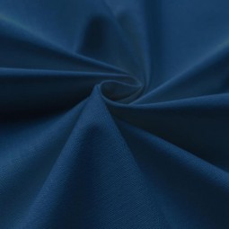 Tissu coton uni - Bleu indigo