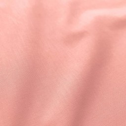 Tissu coton uni - Pêche