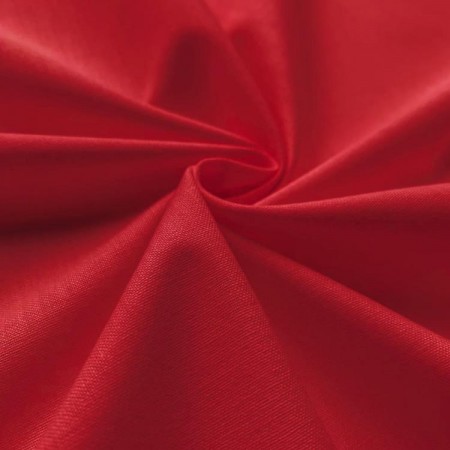 Tissu coton uni - Rouge
