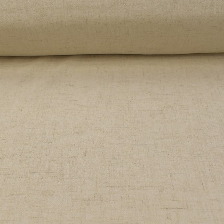 Tissu viscose lin - Naturel