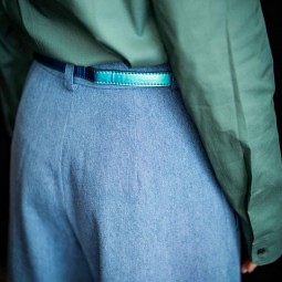 Tissu denim - Fibremood - Bernie bleu très clair