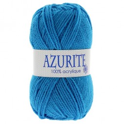 Azurite laine pas cher - fil acrylique