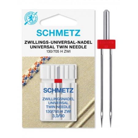 Aiguille machine à coudre Schmetz Double 3 mm Aiguille machine à coudre Schmetz Double 3 mm