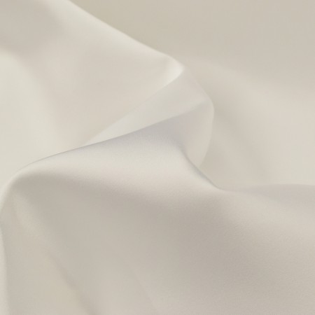 Tissu satin - Blanc