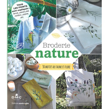 Livre - Broderie nature