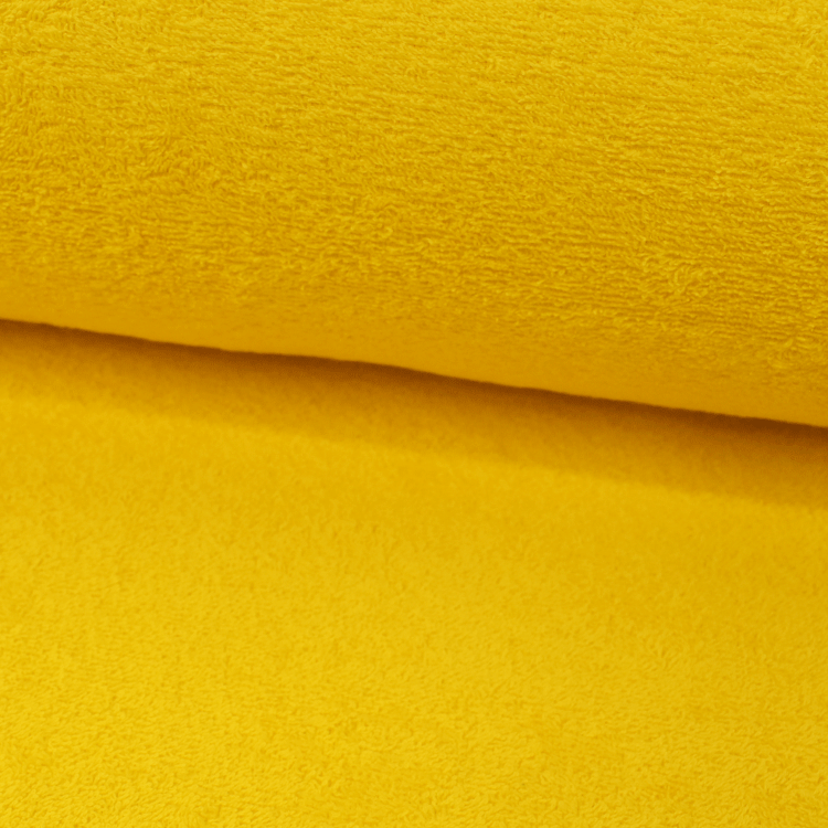 Tissu éponge 400g/m² Jaune