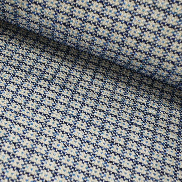 Tissu d'ameublement - Bacoli bleu