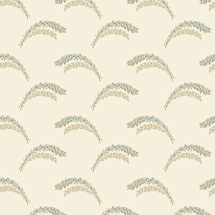 Tissu Edyta Sitar - Seabreeze Berry  Branch