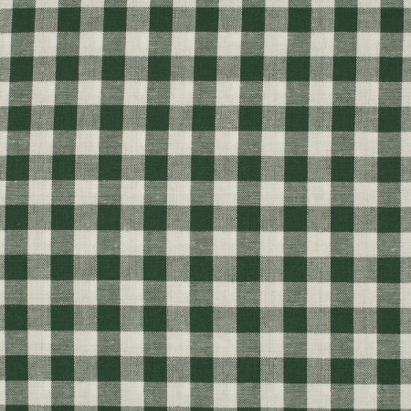 Tissu - vichy vert et blanc 9mm